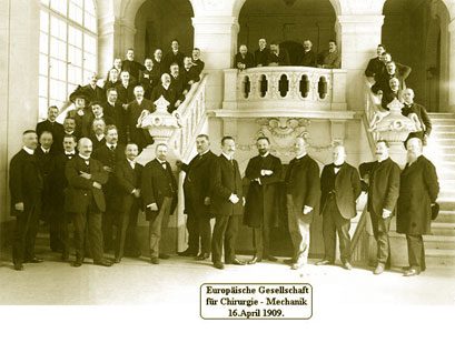 European Society of Surgical Machines, 16. April 1909