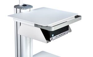 PC (SFF) / Pumpen (DT 80/100) - Halterung unter Ablageboden