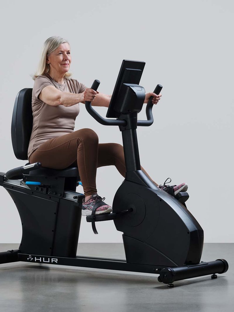 HUR SmartTouch Recumbent Bike