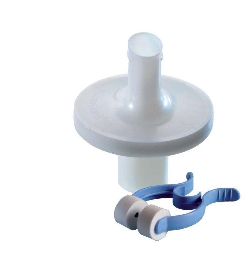 MicroGard IIB Filter mit ovalem Mundstück und Nasenklemme