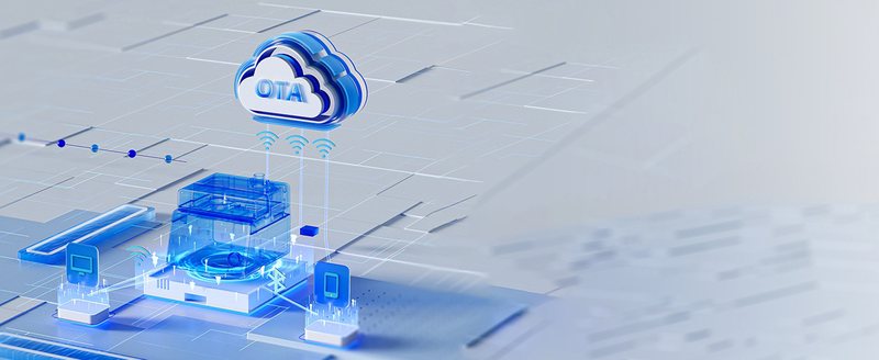 Grafik: Software-Update drahtlos aus der Cloud