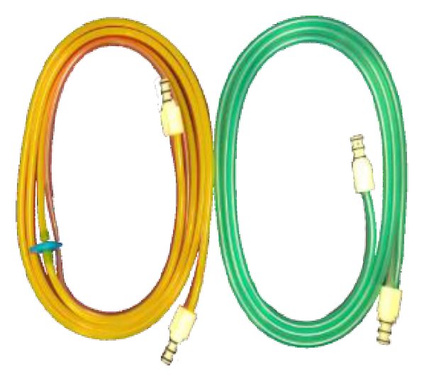 EasyConnect-Schlauchset gelb und grün
