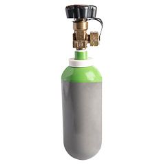 Vyntus ONE Kalibrationsgas 16% O2, 5% CO2, 0.3% CH4, 0.3% CO, 0.3% C2H2, Rest N2 0.5 Liter, 80 Liter Inhalt