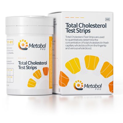Gesamtcholesterin-Teststreifen für Metabol Pro