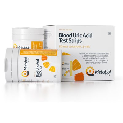 Harnsäure-Teststreifen für Metabol Pro