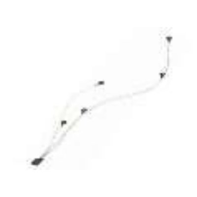 EEG-Kabel 5 Adern mit Goldnapfelektroden